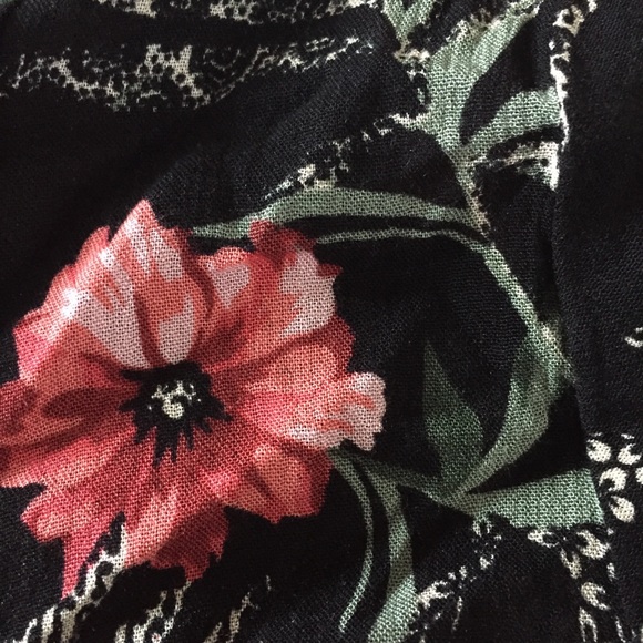 NWT Style & Co Plus Size Printed Pintucked Tunic - Picture 4 of 5